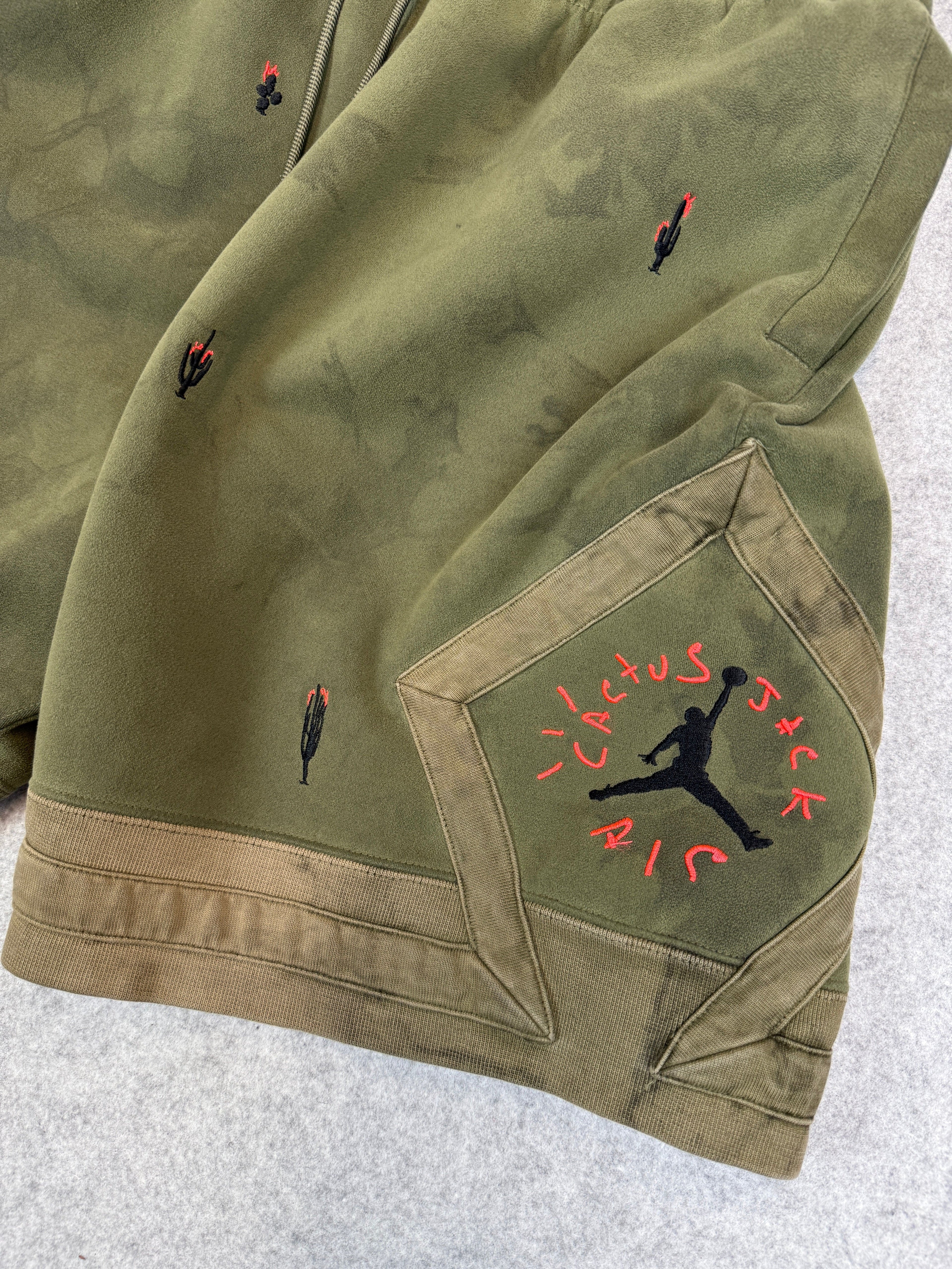 Air Jordan x Cactus Jack Shorts Olive (USED)