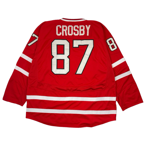 Vintage Nike Team Canada Hockey Sidney Crosby Jersey Red | Vintage Clothing Store Canada