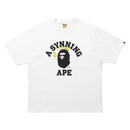 BAPE x Spotify x Central Cee College Relaxed Fit Tee White | Vintage Clothing Store Canada