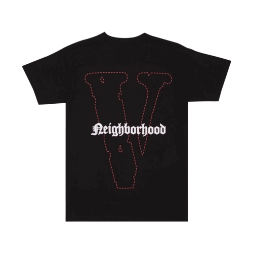 Vlone x Neighbourhood Skull Tee Black/Red | Vintage Clothing Store Canada