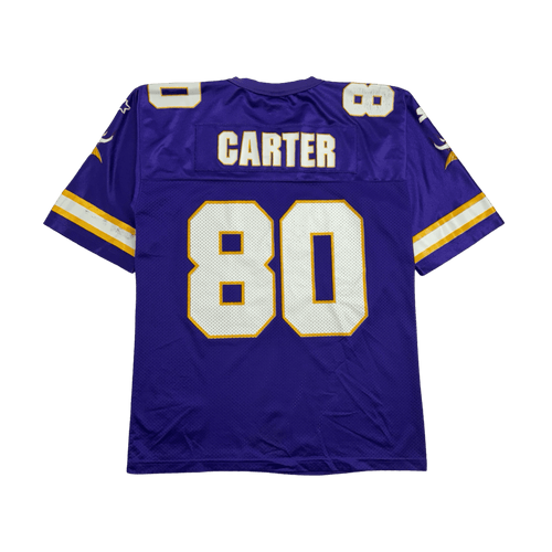 (L) Vintage Starter Cris Carter Football Jersey Purple | Vintage Clothing Store Canada