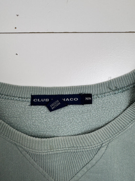 (L) Vintage Club Monaco Sweatshirt Mint | Vitnage Clothing Store Canada