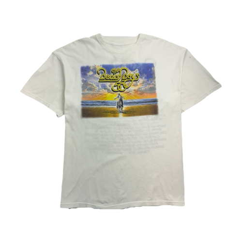 (XL) Vintage The Beach Boys 50th Anniversary Tee White | Vintage Clothing Store Canada