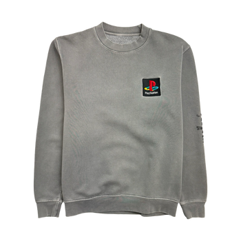 Travis Scott PlayStation Classic Crewneck Washed Grey (USED)