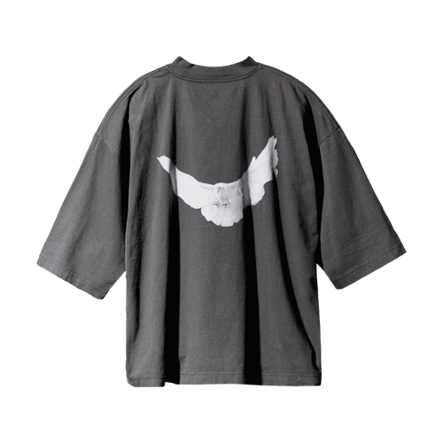 Yeezy Gap Engineered by Balenciaga Dove 3/4 Sleeve Tee Grey | Vintage Clothing Store Canada