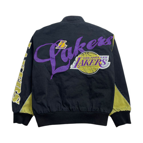 (3XL) Vintage Jeff Hamilton NBA LA Lakers Jacket | Vintage Clothing Store Canada