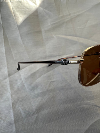 Chrome Hearts Pork Sword Aviator Sunglasses