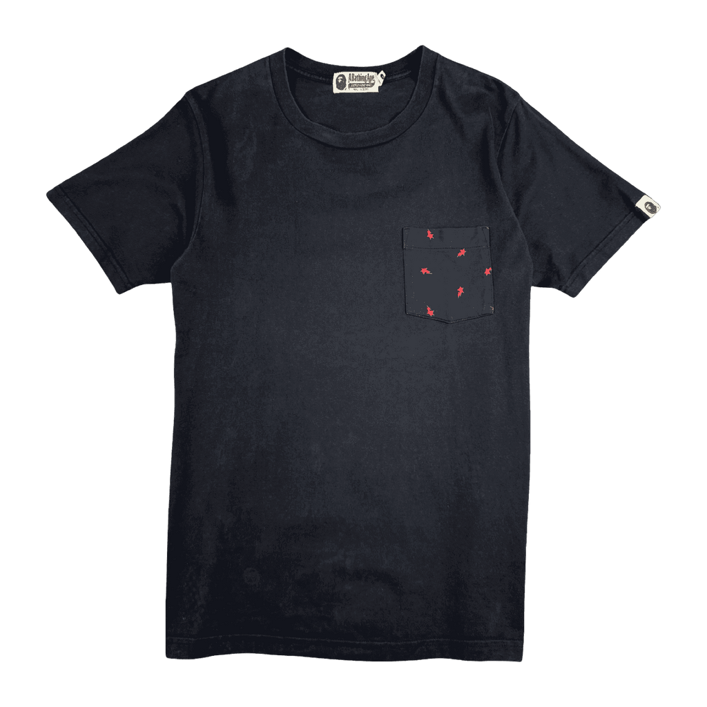 BAPE Sta All Over Pocket Tee Black (USED)