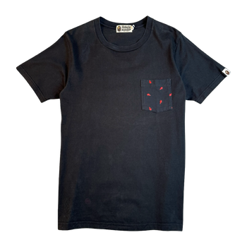 BAPE Sta All Over Pocket Tee Black (USED)