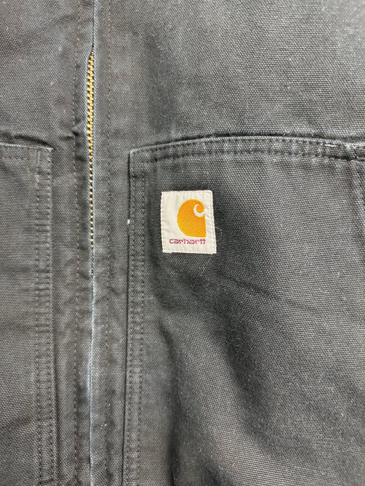 Vintage Carhartt Hooded Jacket Black | Vitnage Clothing Store Canada