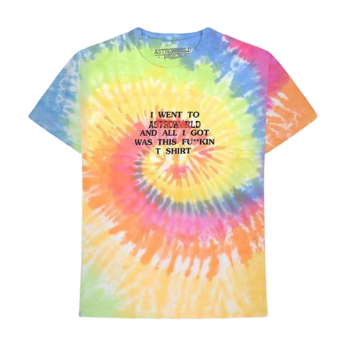 Travis Scott Where Were You Tee Tie Dye | Vintage Clothing Store Canada