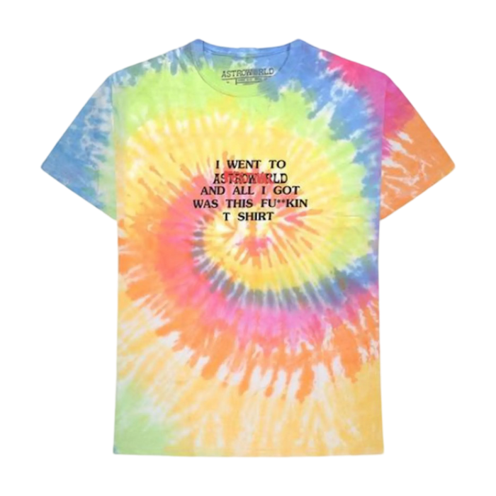 Travis Scott Where Were You Tee Tie Dye | Vitnage Clothing Store Canada