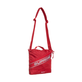 Supreme Logo Shoulder Bag Red FW23