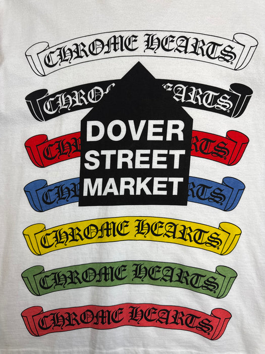 Chrome Hearts x Comme Des Garcons Dover Street Market Tee White | Vitnage Clothing Store Canada