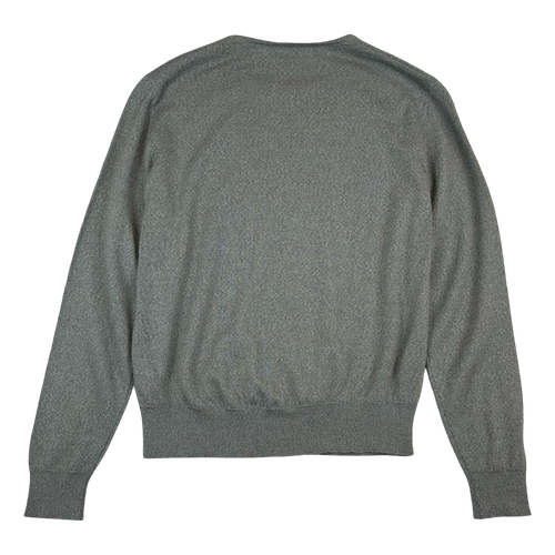 Women's Burberry Wool Knit Sweater Grey | Vintage Clothing Store Canada