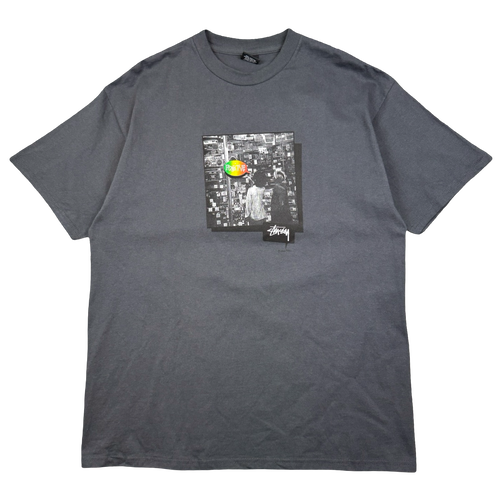 Vintage Stussy Positive Tee Black | Vintage Clothing Store Canada