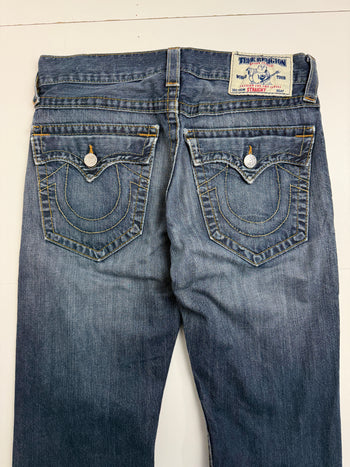 True Religion Straight Fit Denim Pants