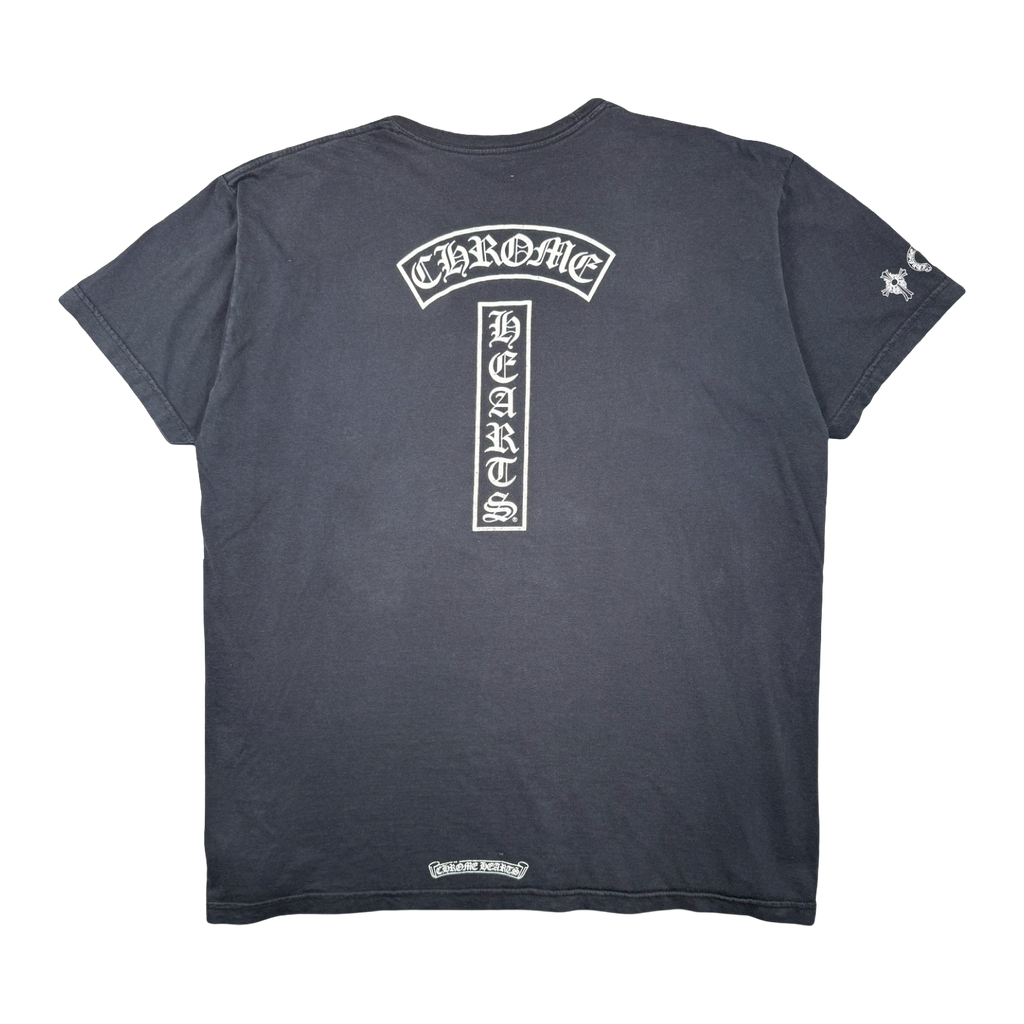 Chrome Hearts T Bar Logo Pocket Tee Black