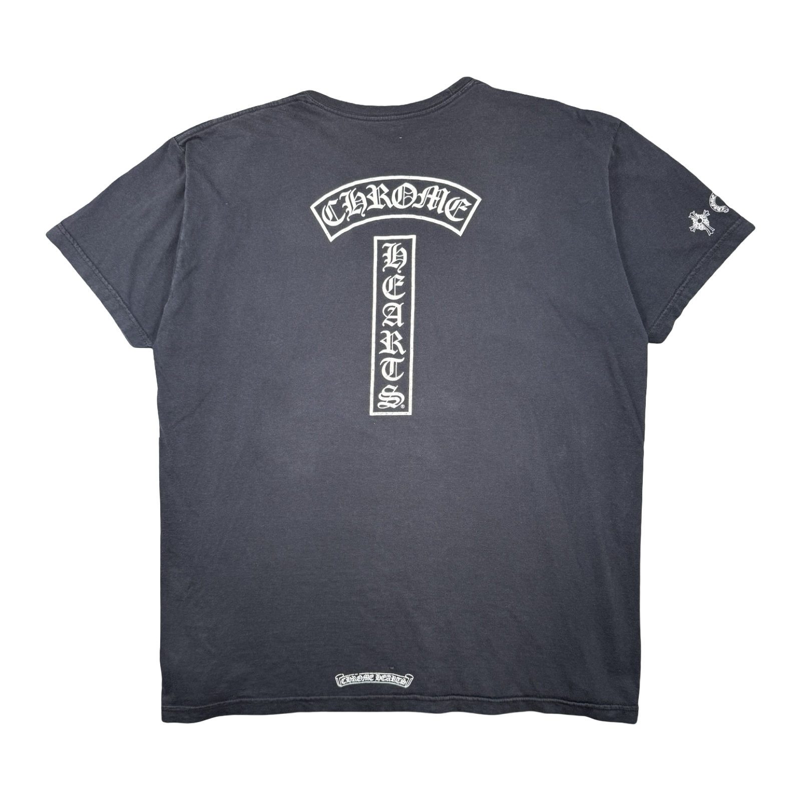 Chrome Hearts T Bar Logo Pocket Tee Black