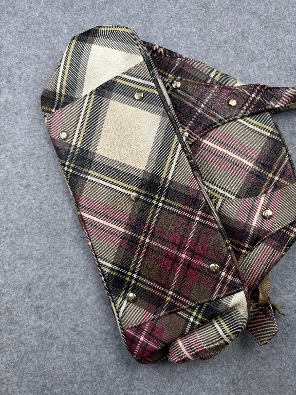 Vivienne Westwood Derby Tartan Yasmin Bag