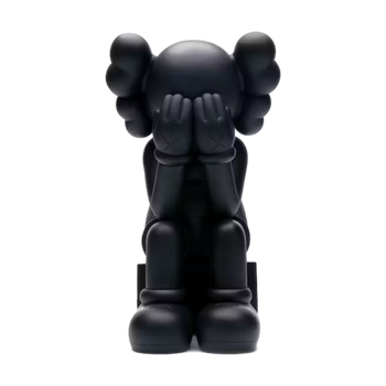 KAWS Passing Through Open Edition Vinyl Figure Black