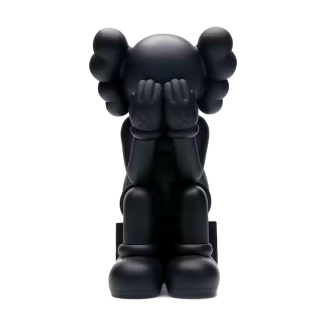 KAWS Passing Through Open Edition Vinyl Figure Black