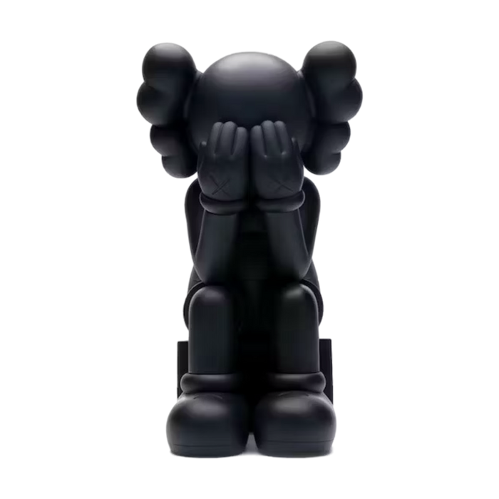 KAWS Passing Through Open Edition Vinyl Figure Black | Vitnage Clothing Store Canada