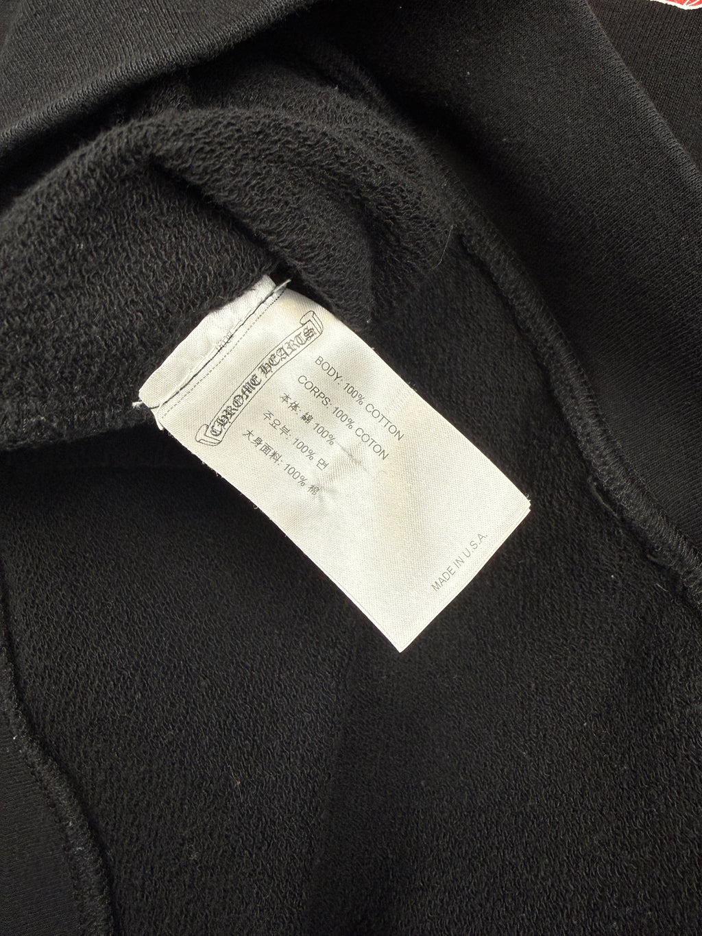 Chrome Hearts Matty Boy Stay Fast Hoodie Black