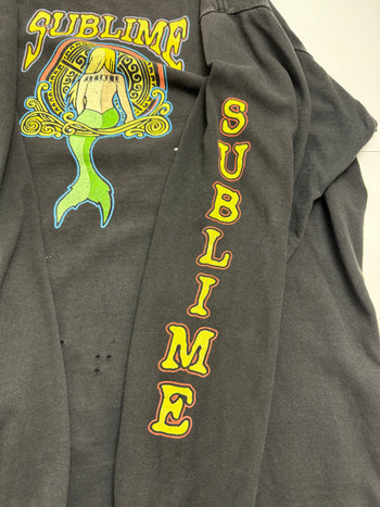 (M) Vintage '04 Sublime Band Tee L/S Black