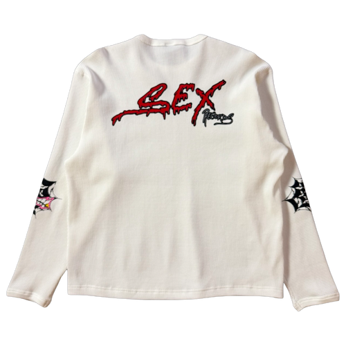 Matty Boy “Sex Records” Thermal Longsleeve | Vintage Clothing Store Canada