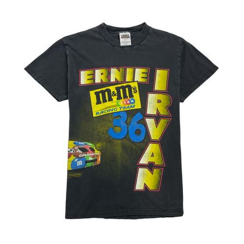 (M) Vintage '99 Ernie Irvan Nascar Tee Black | Vintage Clothing Store Canada