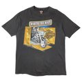 Vintage Harley Davidson Worth The Wait Tee Black