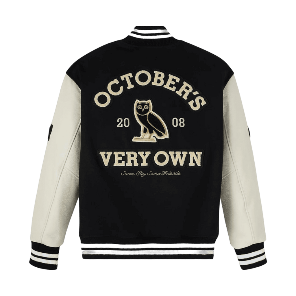OVO Collegiate Varsity Jacket Black