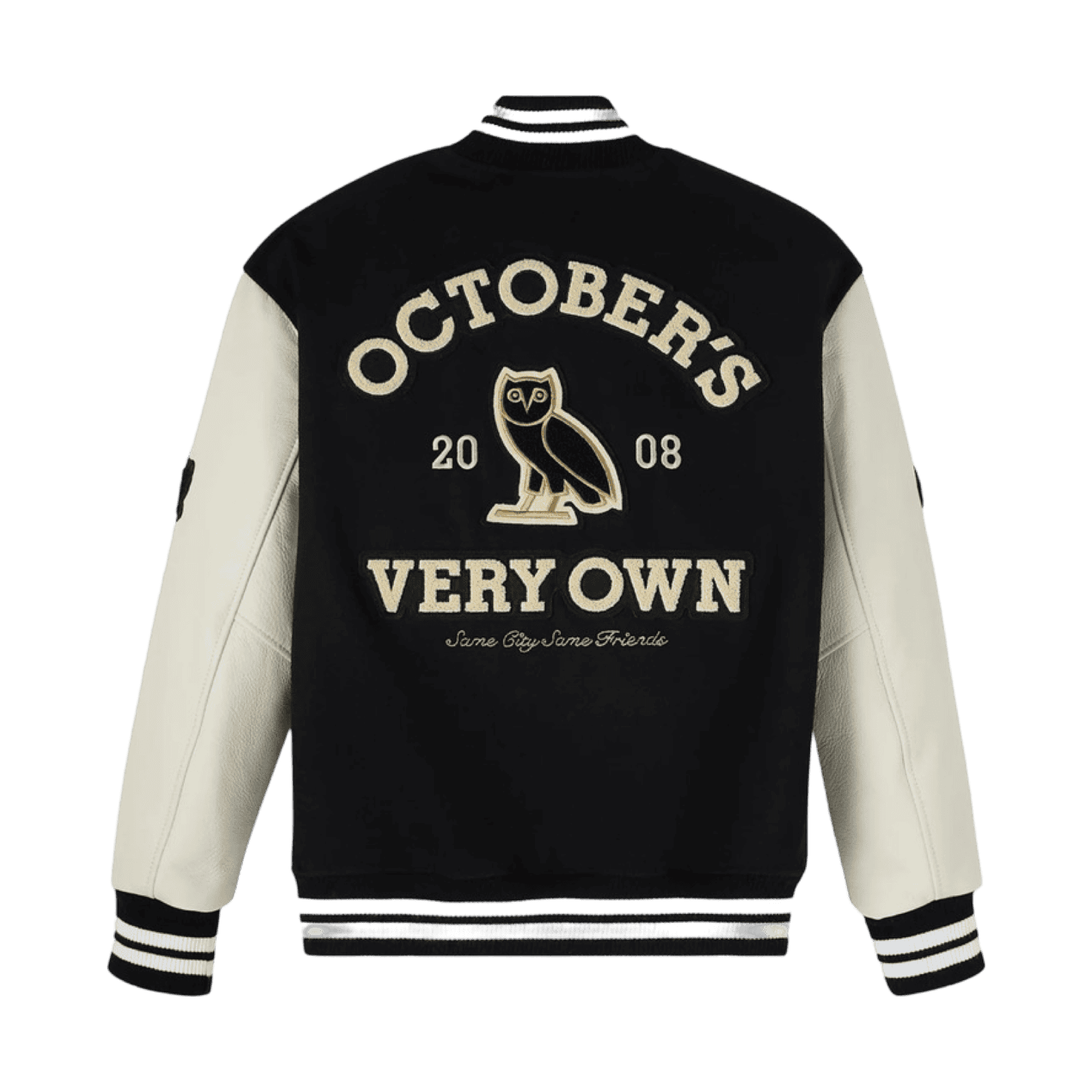 OVO Collegiate Varsity Jacket Black