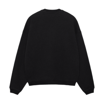 Stussy Big Crackle Sport Sweatshirt Washed Black