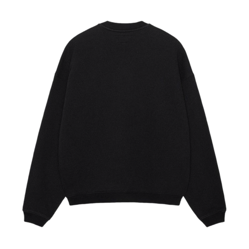 Stussy Big Crackle Sport Sweatshirt Washed Black | Vintage Clothing Store Canada