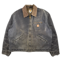 Vintage Carhartt Detroit Jacket Faded Black