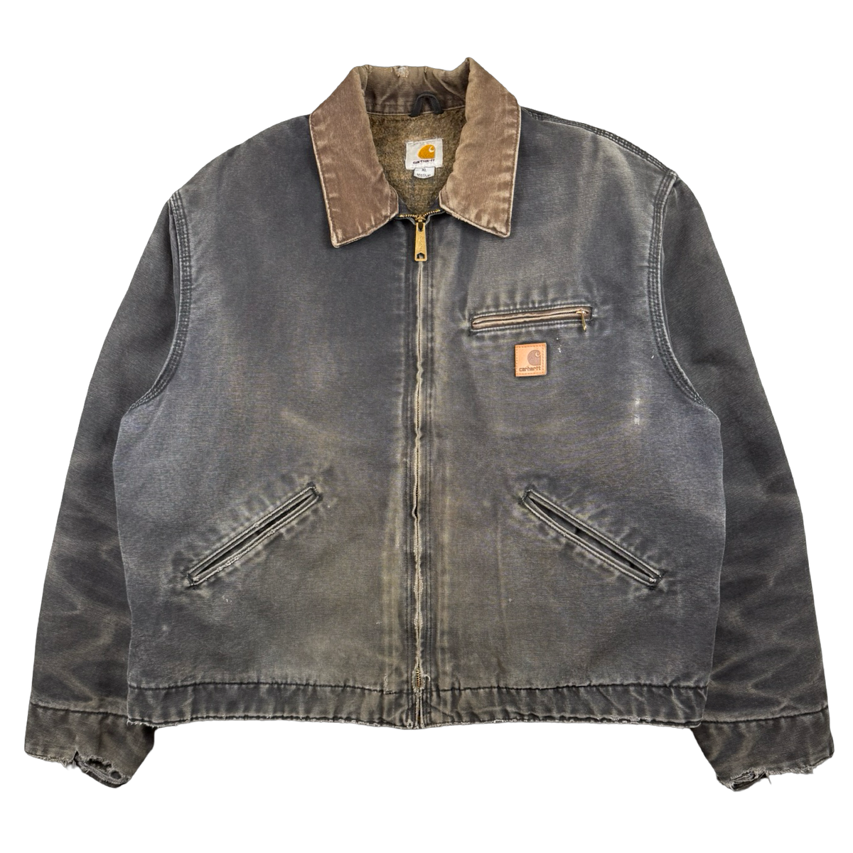 Vintage Carhartt Detroit Jacket Faded Black