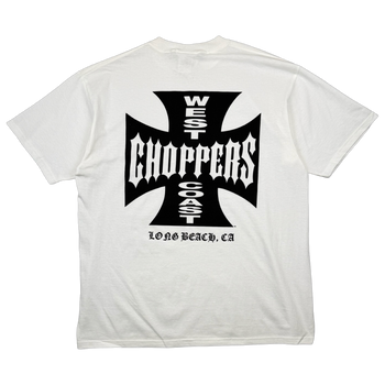 OG West Coast Choppers Logo Tee White