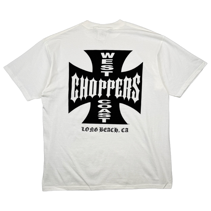 OG West Coast Choppers Logo Tee White | Vitnage Clothing Store Canada