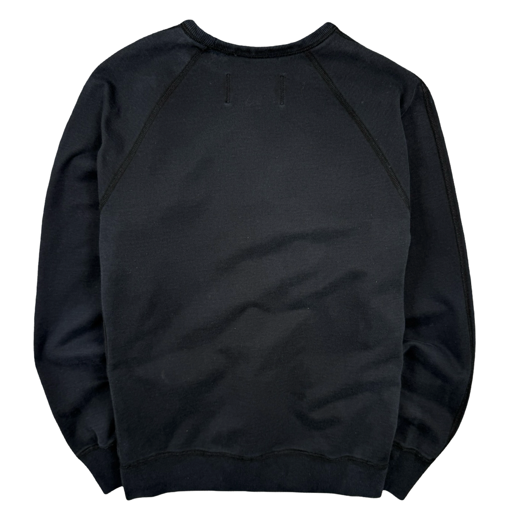 Reigning Champ Side Zip Crewneck Black (USED)