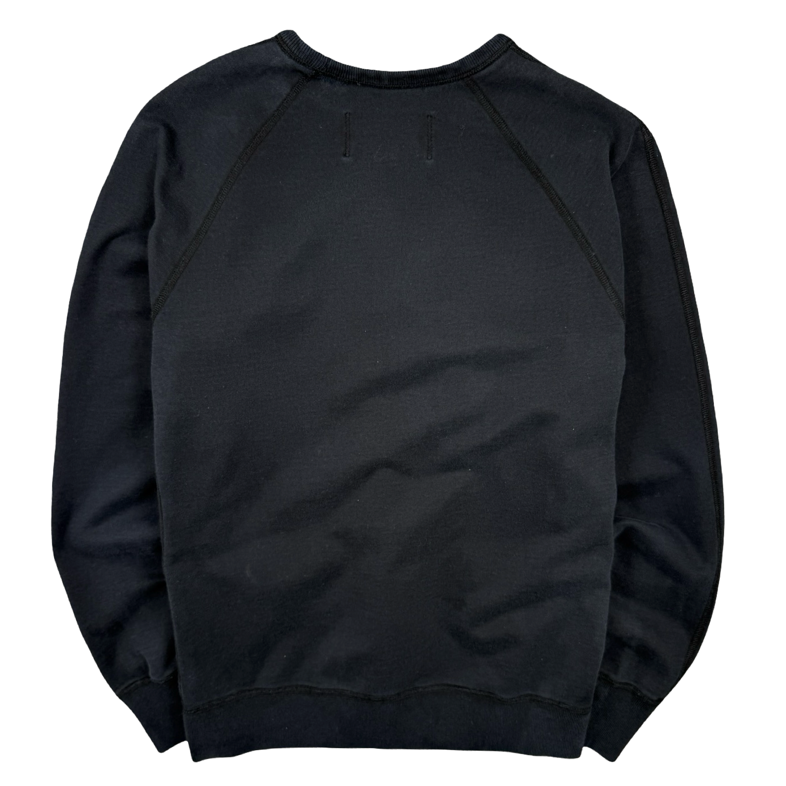 Reigning Champ Side Zip Crewneck Black (USED)