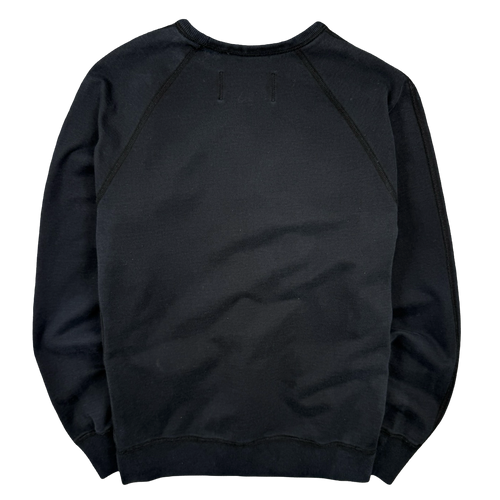 Reigning Champ Side Zip Crewneck Black (USED) | Vintage Clothing Store Canada