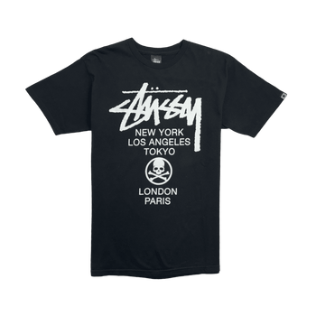Stussy x Mastermind Tee Black (USED)