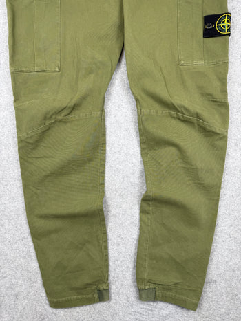 Stone Island Cargo Pants Olive (USED)