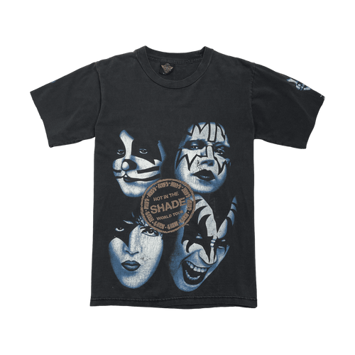 (S) Vintage Kiss Hot in the Shade World Tour Tee Black | Vintage Clothing Store Canada