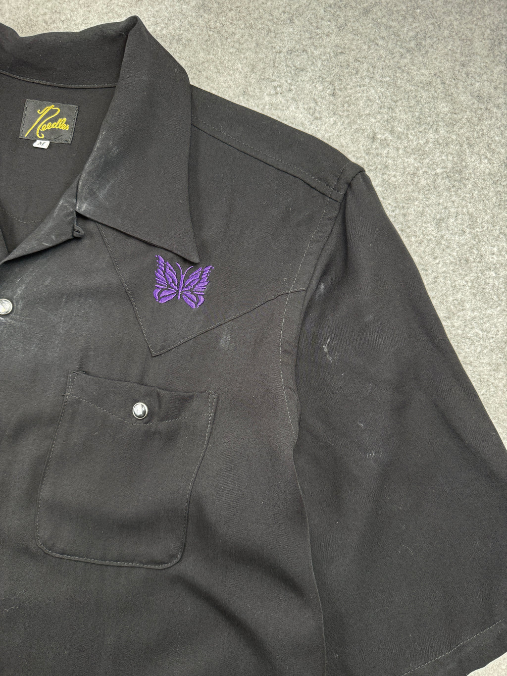 Needles Cowboy One-Up Shirt Black (USED)