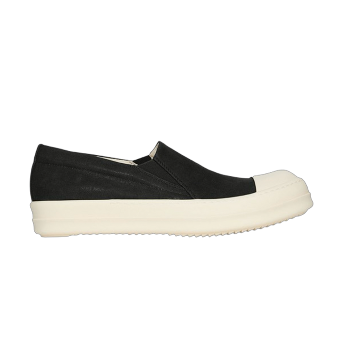 Rick Owen’s DRKSHDW Boat Slip On Black Milk (USED, NO BOX) | Vitnage Clothing Store Canada