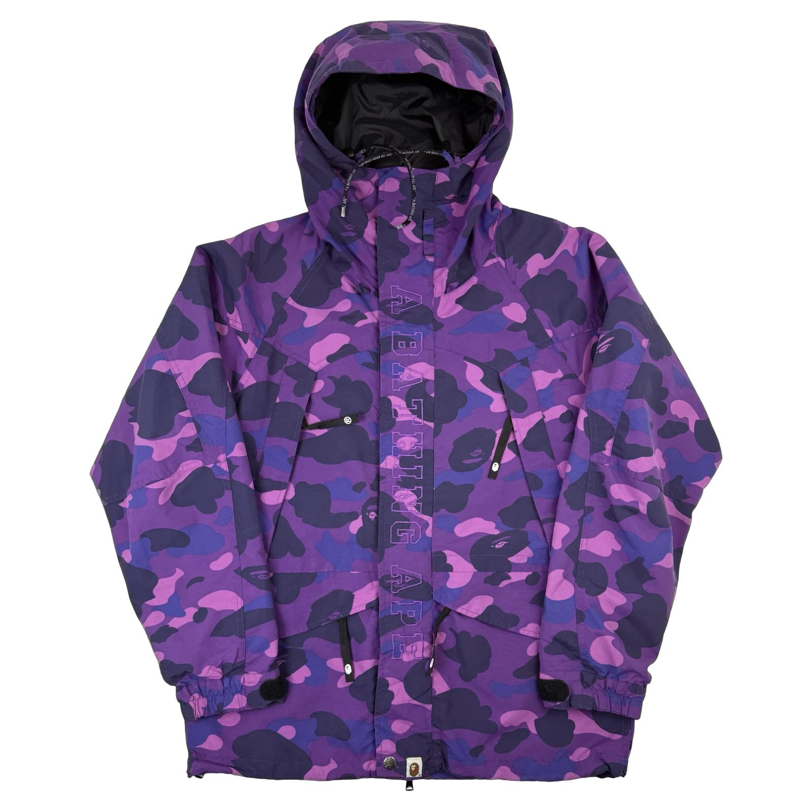 BAPE Color Camo Snowboard Jacket Purple (USED)