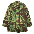 Smock Combat Army Issued Zip Up Light Jacket Green Camo